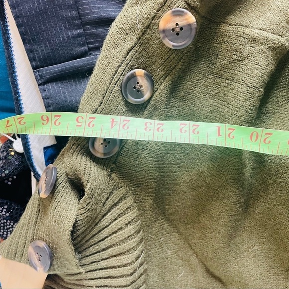 Anthropologie Margarita Tunic Sweater in Green - Picture 8 of 10